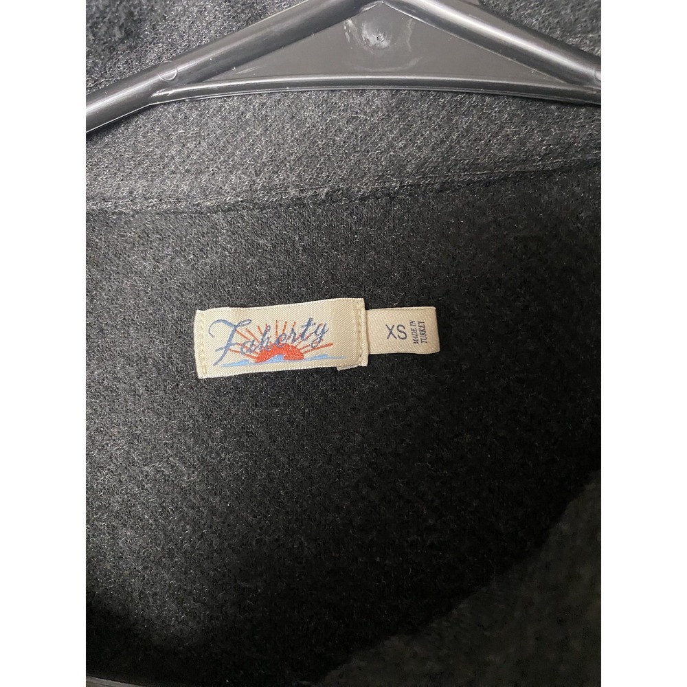 Faberty Womens XS Black Button-Up Shirt Long Sleeve - Picture 5 of 5